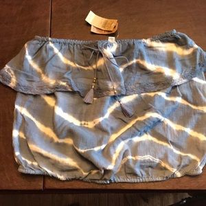 American Eagle strapless top